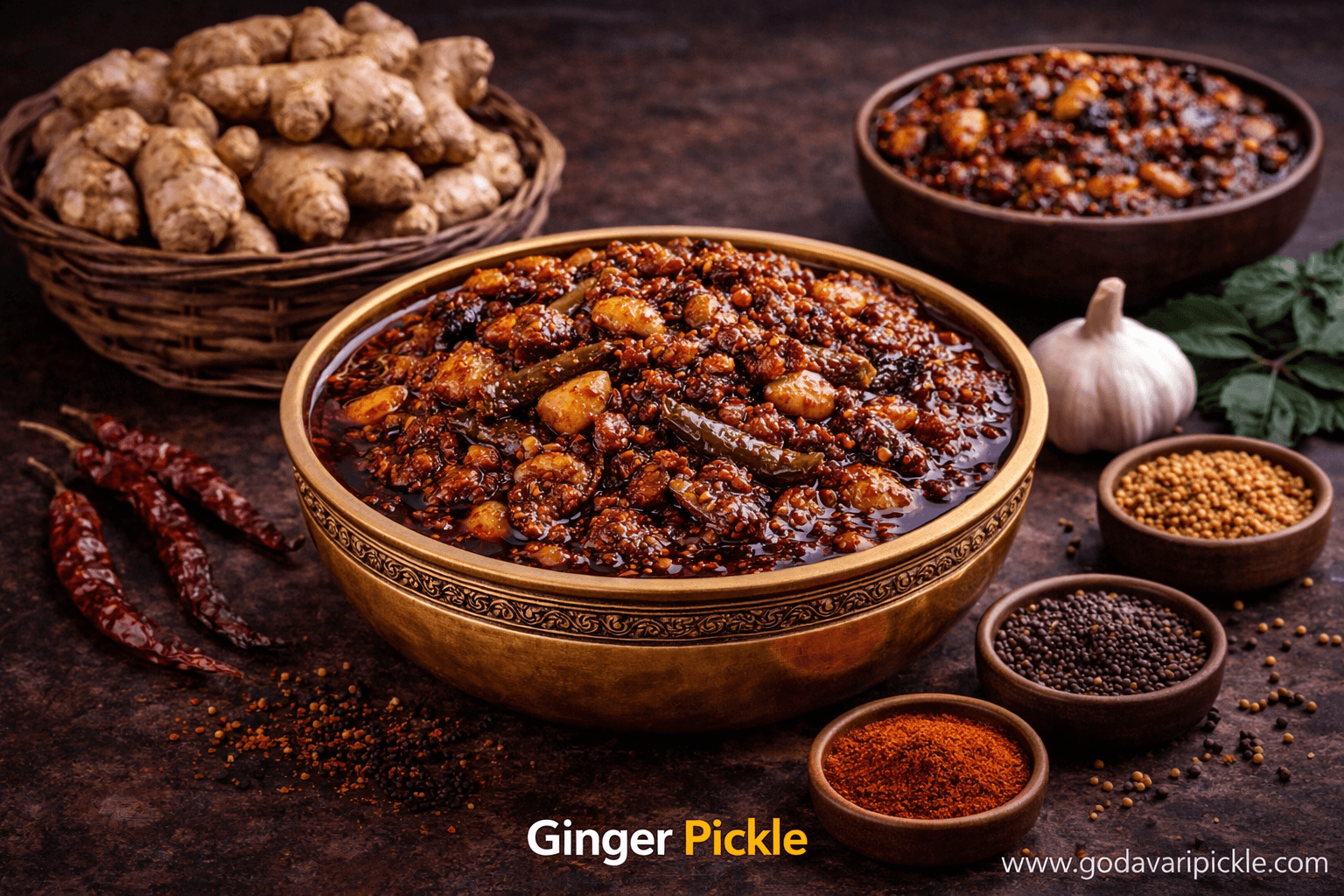 Allam Pachadi (Ginger)