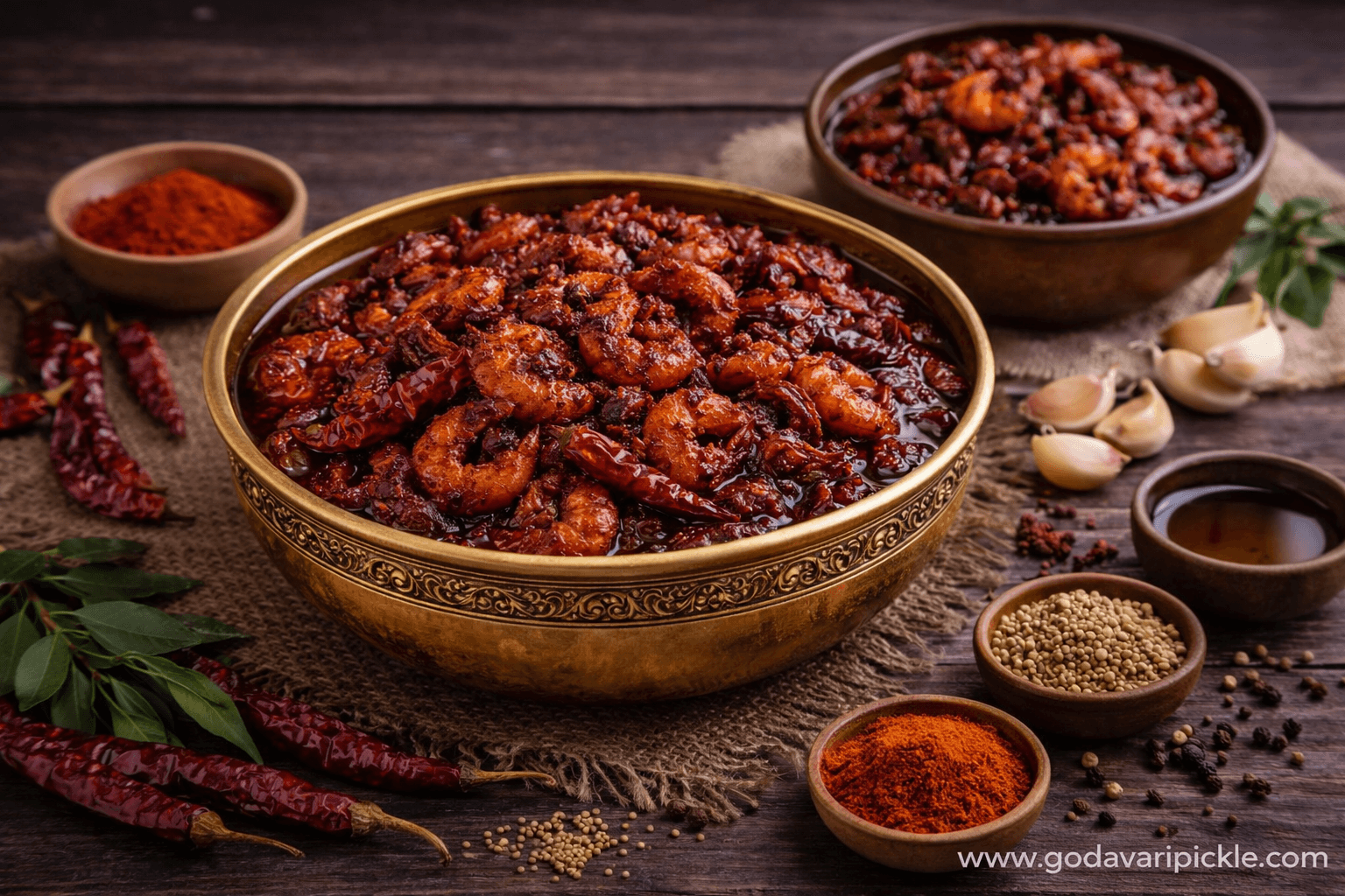 Royyala Pachadi (Prawns)